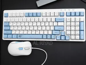 Havit Kb891cm Rainbow Backlit Gaming Keyboard Mouse Combo (Wired)