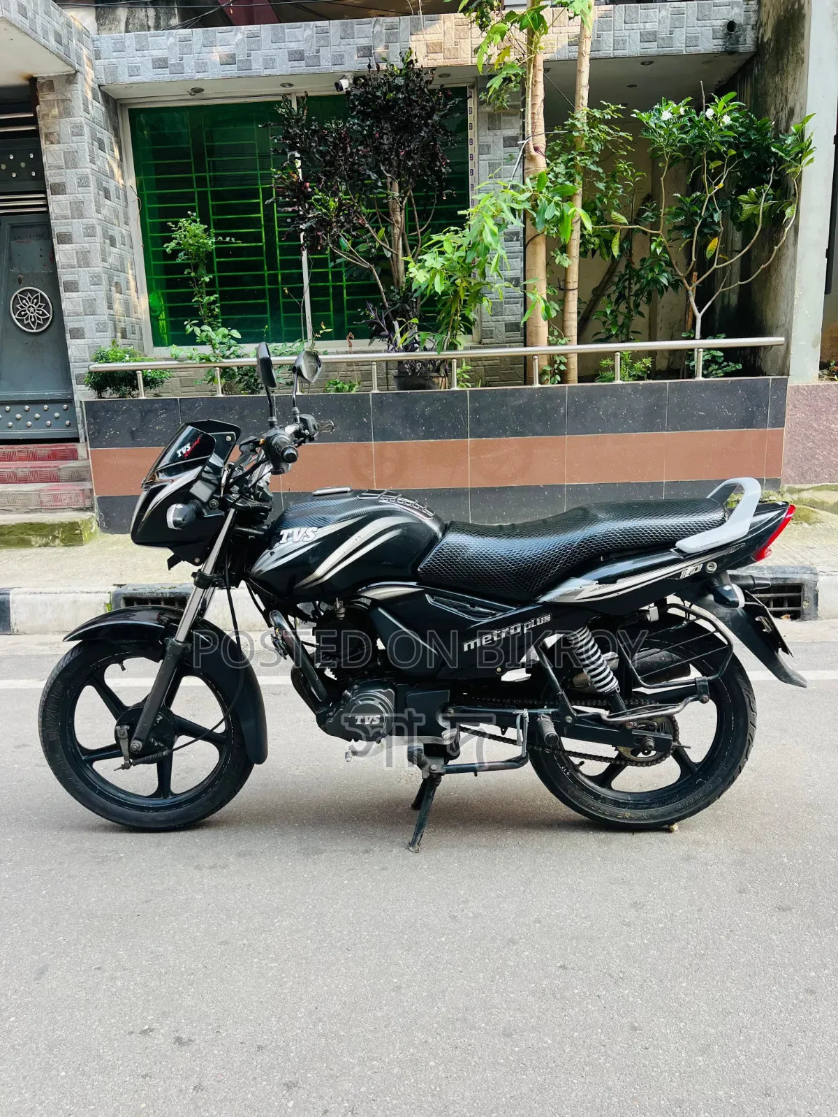 TVS Metro Plus 2018 Black