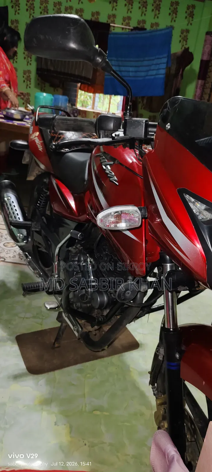 New Bajaj Pulsar 150 2019 Red
