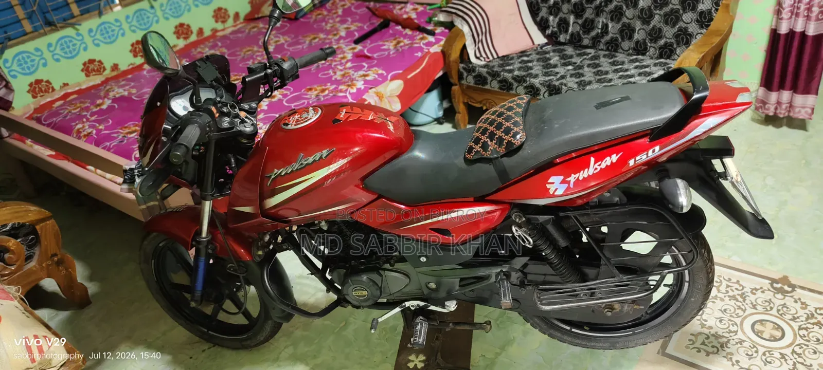 New Bajaj Pulsar 150 2019 Red