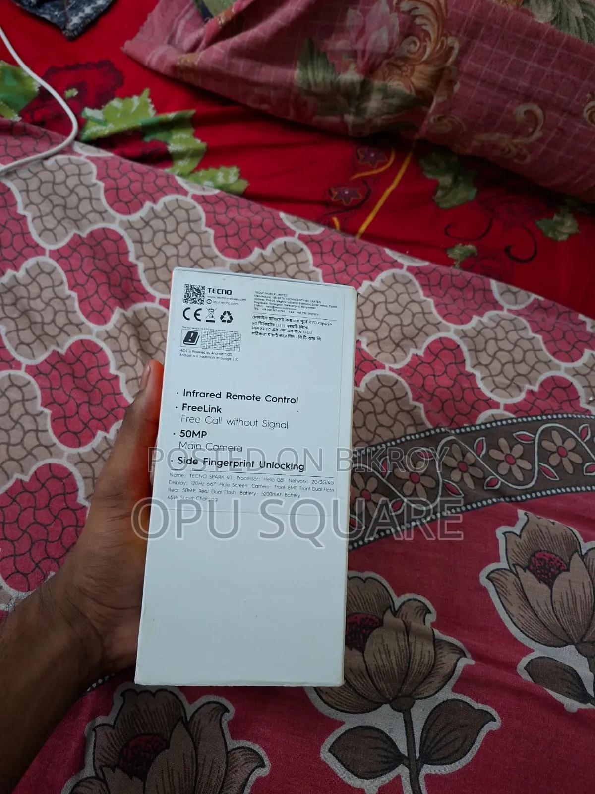 Tecno Spark 40 256 GB Silver