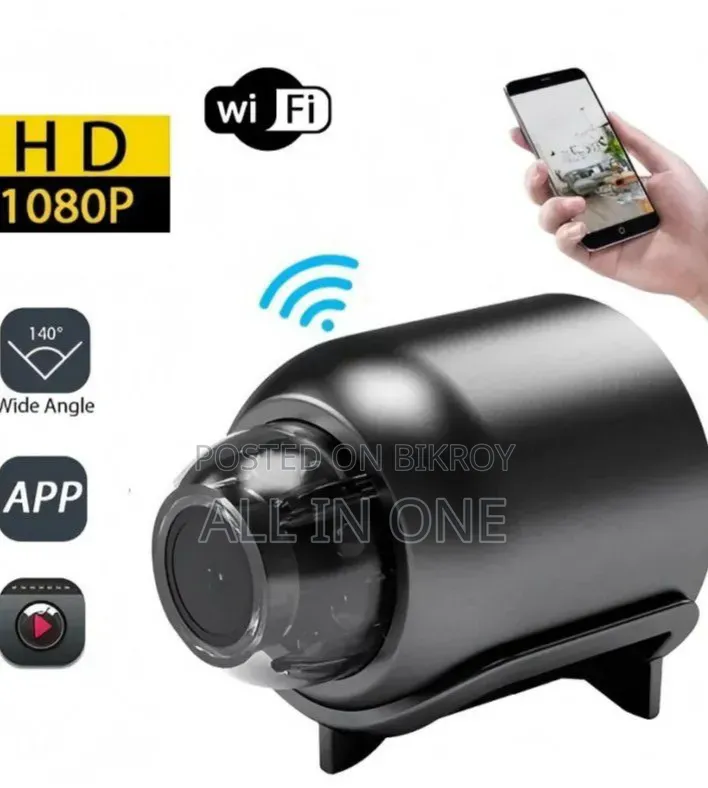 Mini Wifi Smart Security Camera – 1080p Hd Wireless Ip Camera