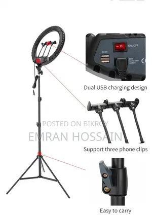 Jmary Fm-21r Is a Professional 21-Inch Led Ring Light
