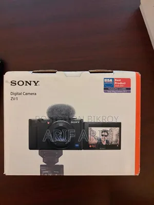 Sony Zv 1 DSLR Camera Lexar 128gb Memory 4 Batteries New/Unused