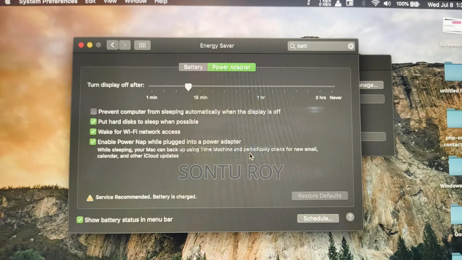 Laptop Apple MacBook 2015 8GB Intel Core i5 SSD 256GB