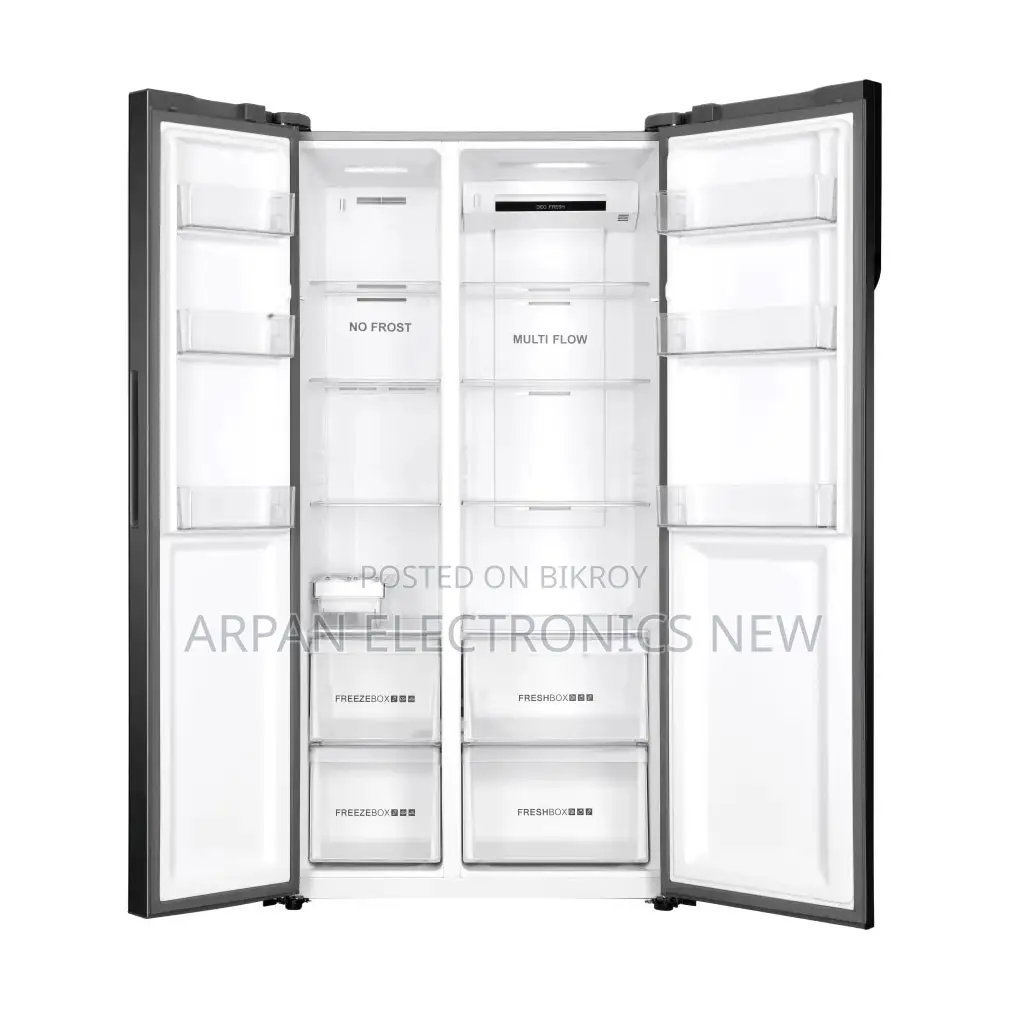 Haier 522 Liter French T-Door No Frost Refrigerator Warranty: 10 Years