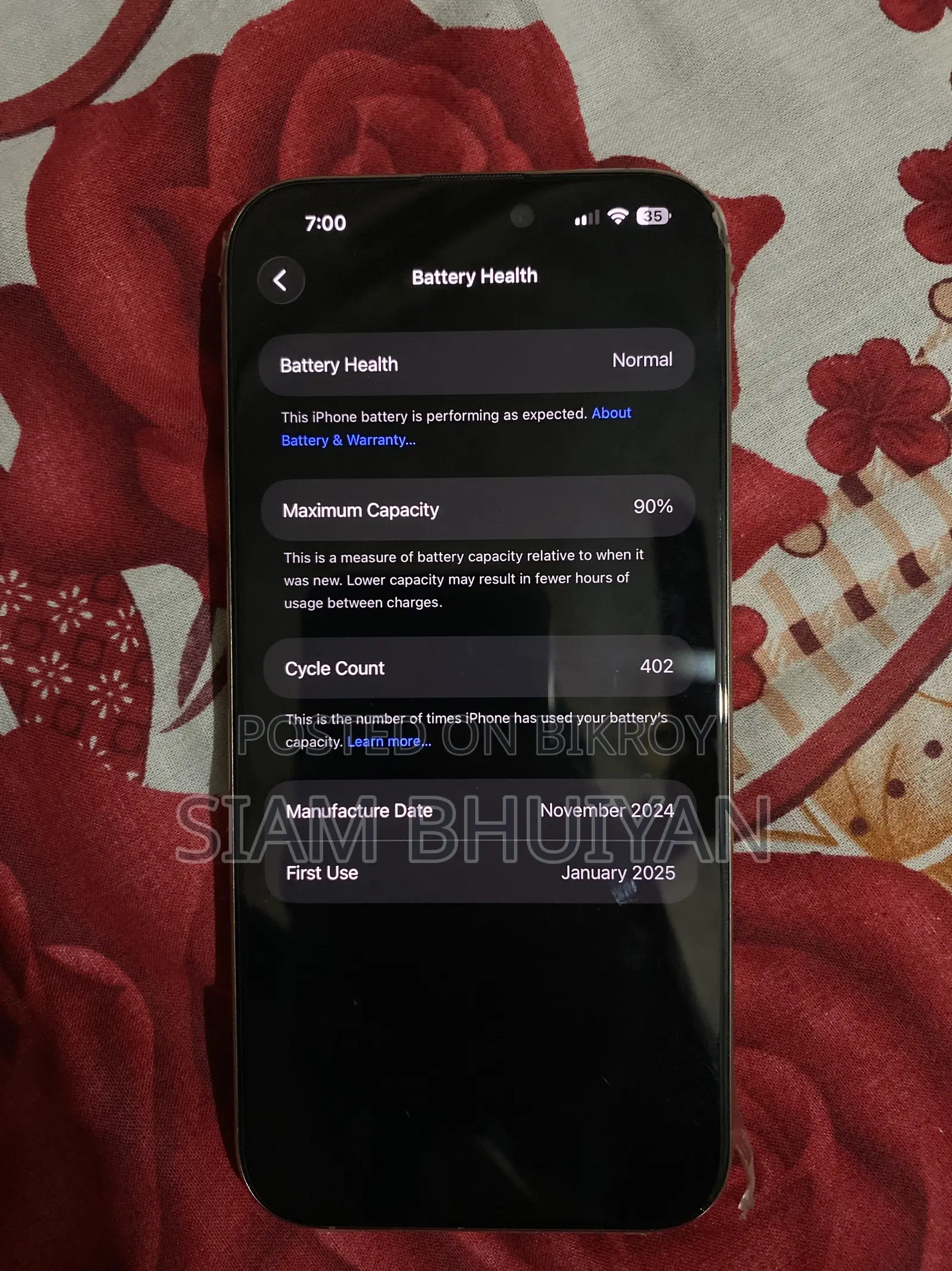 Apple iPhone 16 Pro Max 256 GB Rose Gold