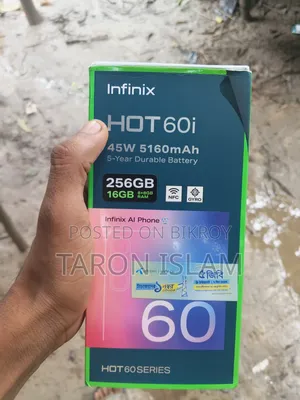 Infinix Hot 60 Pro+ 256 GB Black