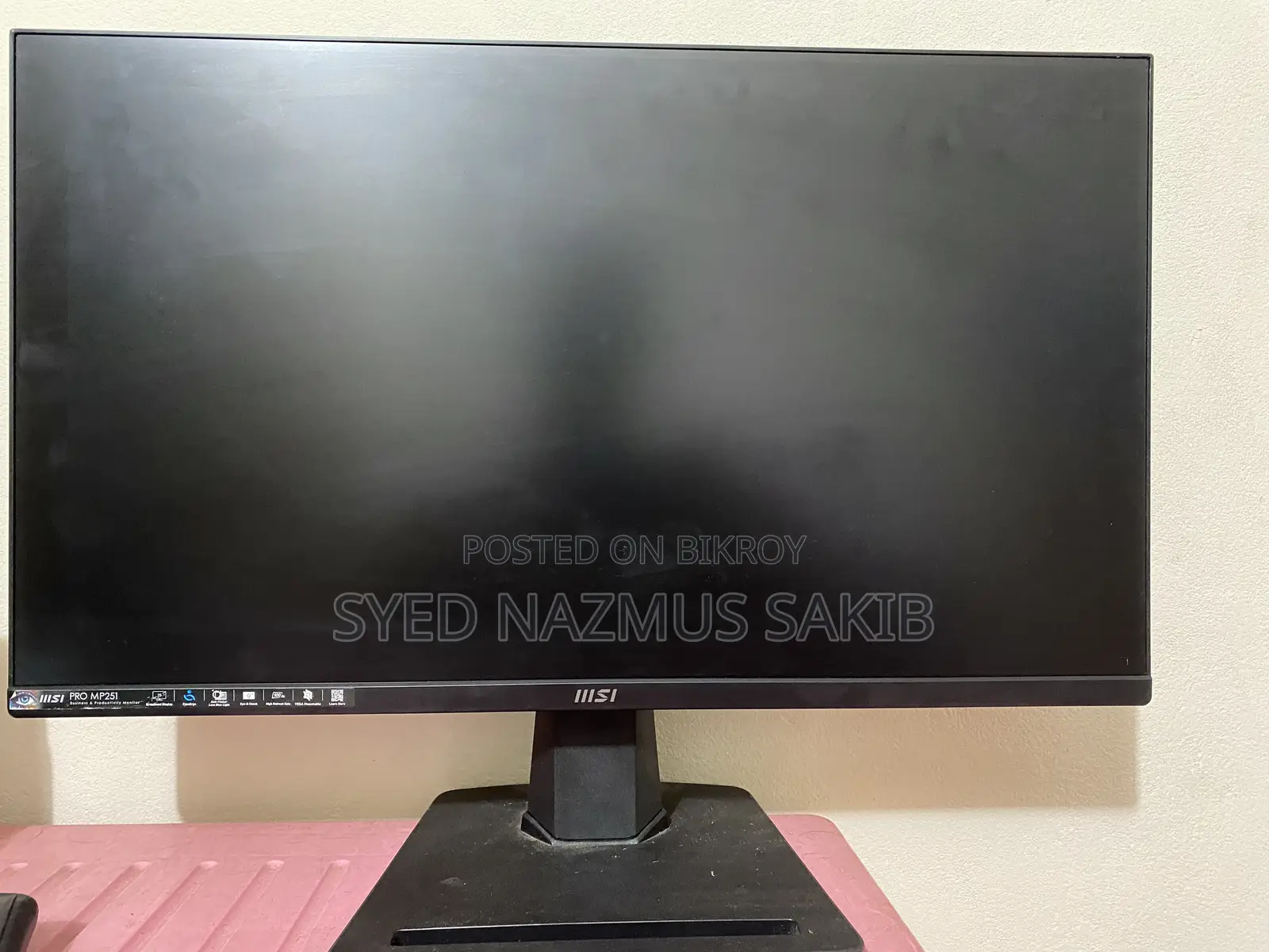 Msi Pro Mp251 24.5 Inch Monitor