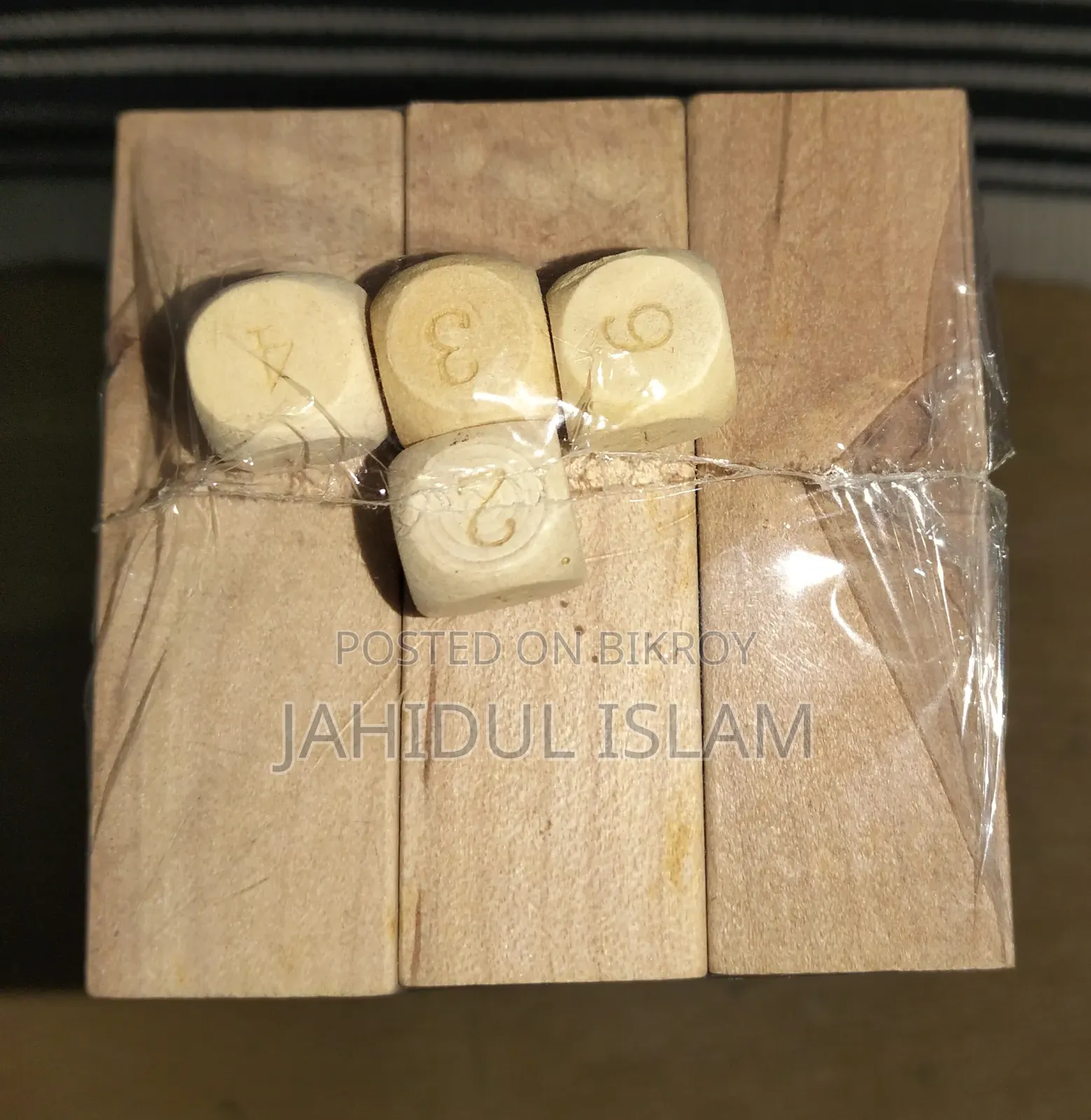 Premium 54 PCS কাঠের জেনগা ব্লক গেম (৪টি ছক্কা সহ)