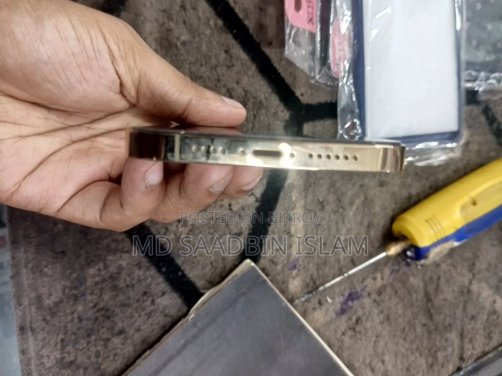 অ্যাপল আইফোন ১২ প্রো ম্যাক্স ১২৮ জিবি গোল্ড