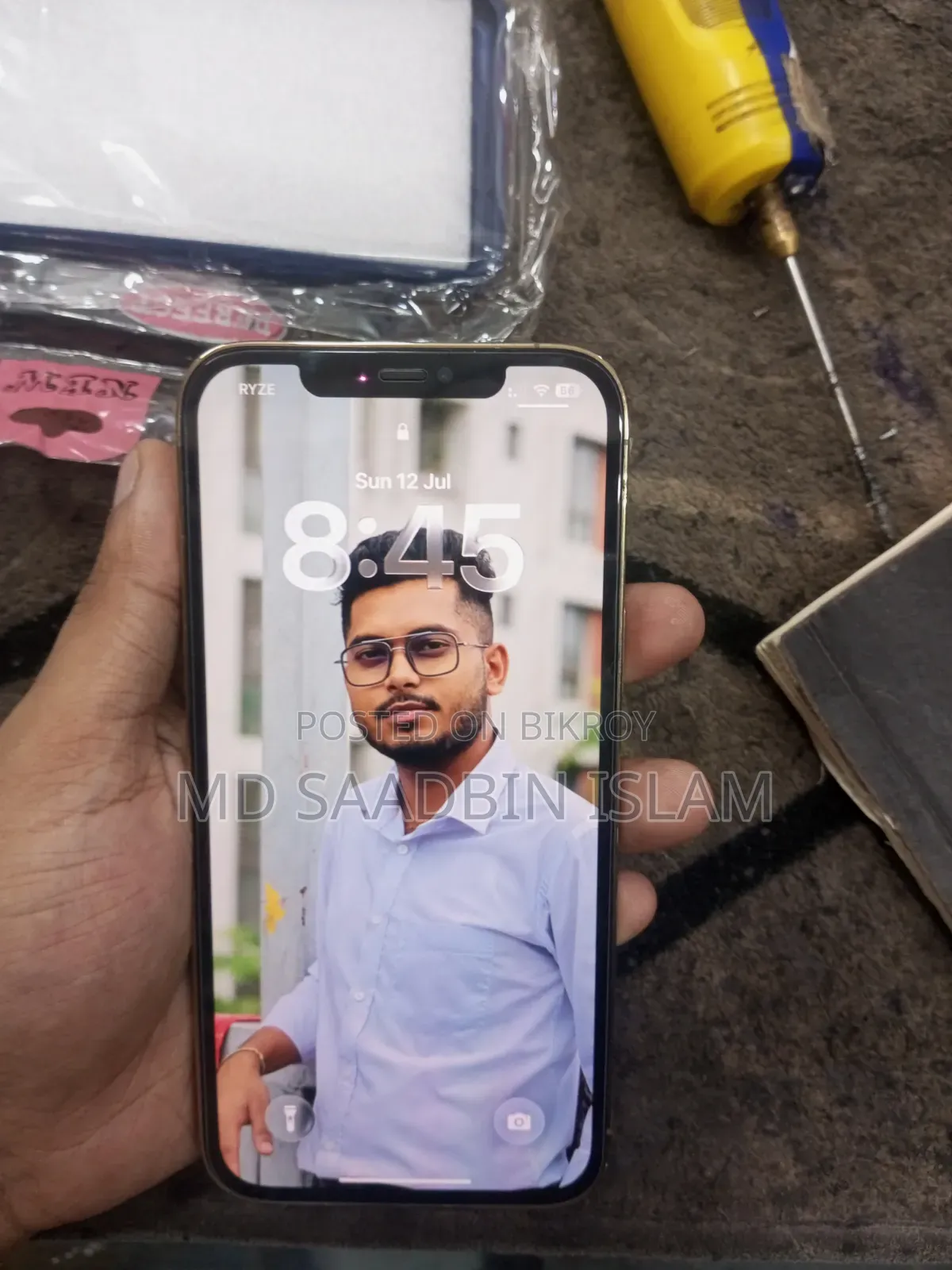 অ্যাপল আইফোন ১২ প্রো ম্যাক্স ১২৮ জিবি গোল্ড