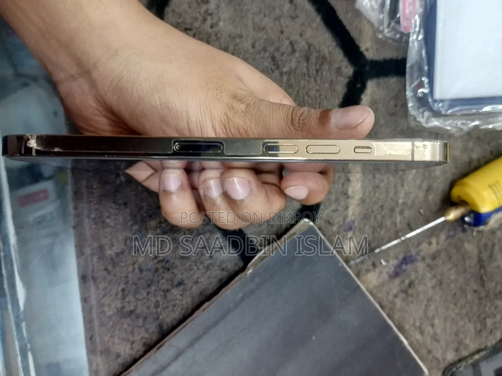 অ্যাপল আইফোন ১২ প্রো ম্যাক্স ১২৮ জিবি গোল্ড