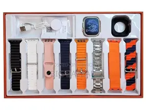 Y80 Ultra Smartwatch With 8 Strap