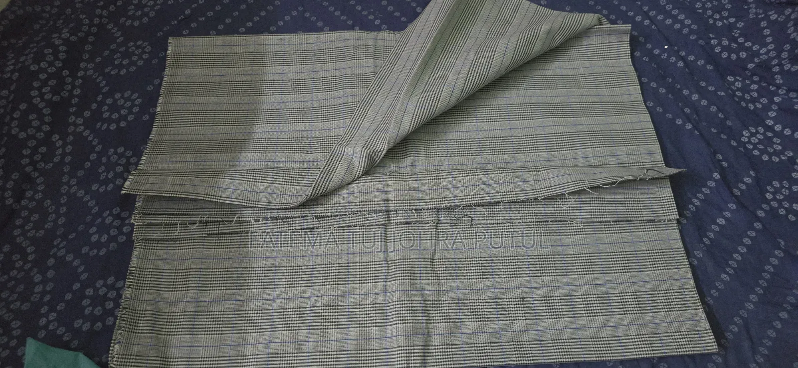 ইতালিয়ান সুইট চেক আনকম্প্লিট ব্লেজার সেট