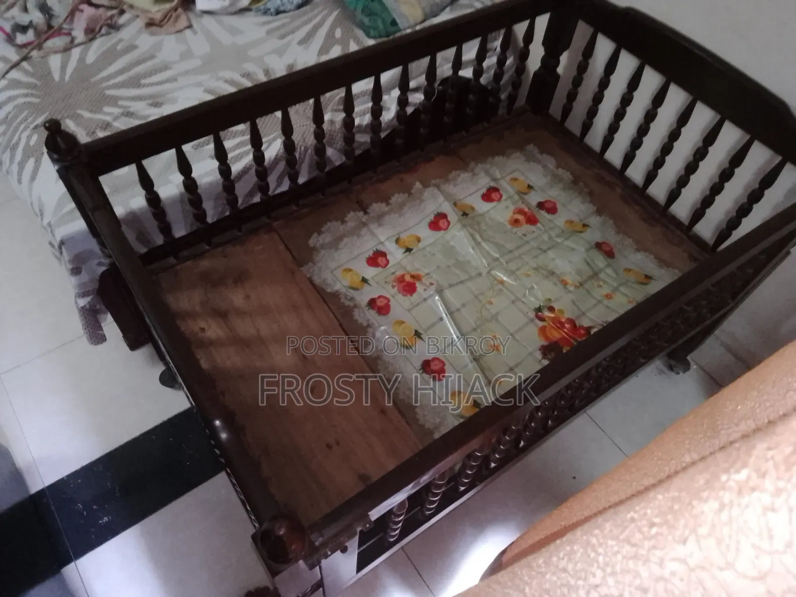 Wooden Baby Crib