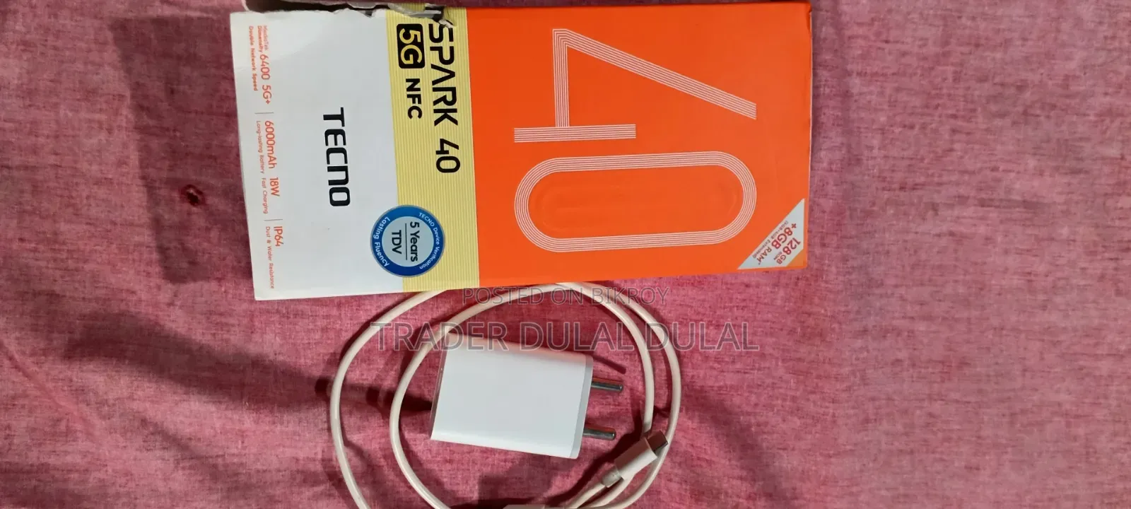 Tecno Spark 40 128 GB Black