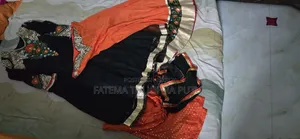 নেটের মধ্যে ৪ পিসের সেট।। লেহেঙ্গা