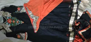 নেটের মধ্যে ৪ পিসের সেট।। লেহেঙ্গা