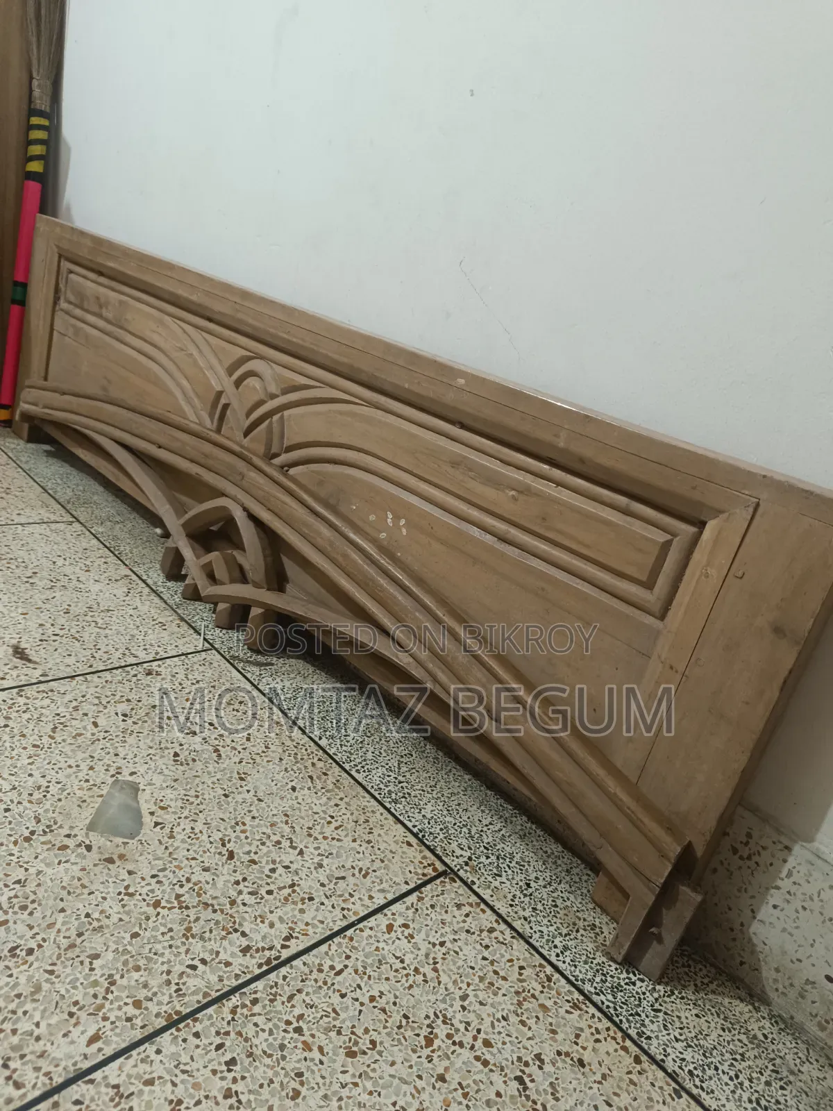 Wooden Bed Used