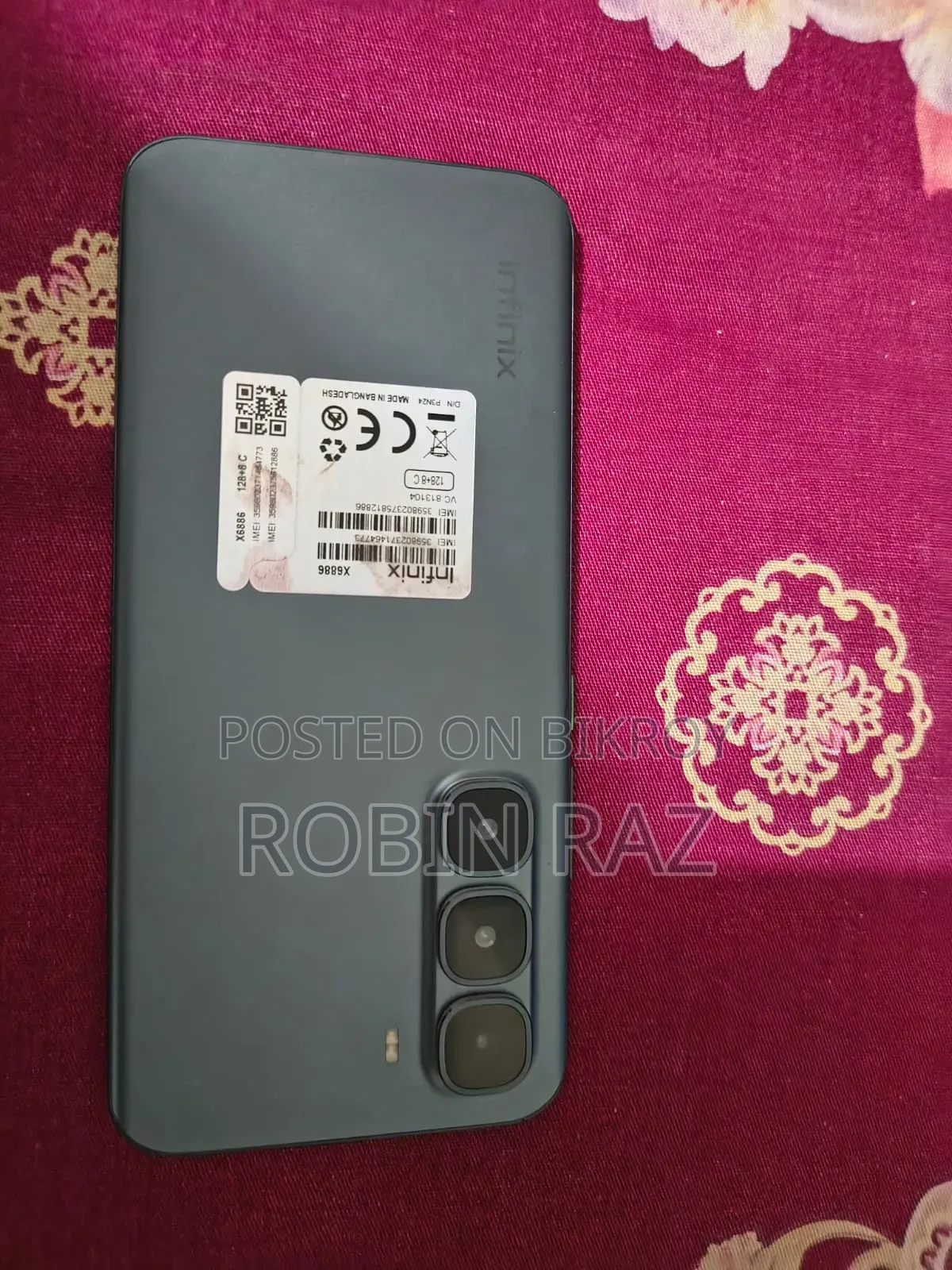 Infinix Hot 60 Pro+ 128 GB Black