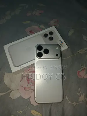 অ্যাপল আইফোন ১৭ প্রো ম্যাক্স ২৫৬ জিবি সিলভার