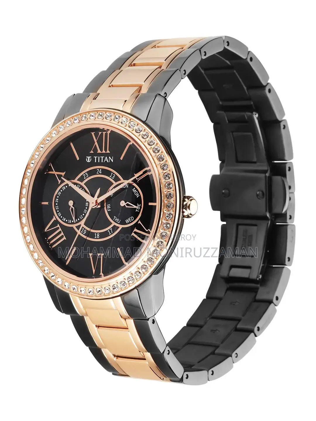 Titan Royale Multifunction Analog Watch for Men - Nt10002km01