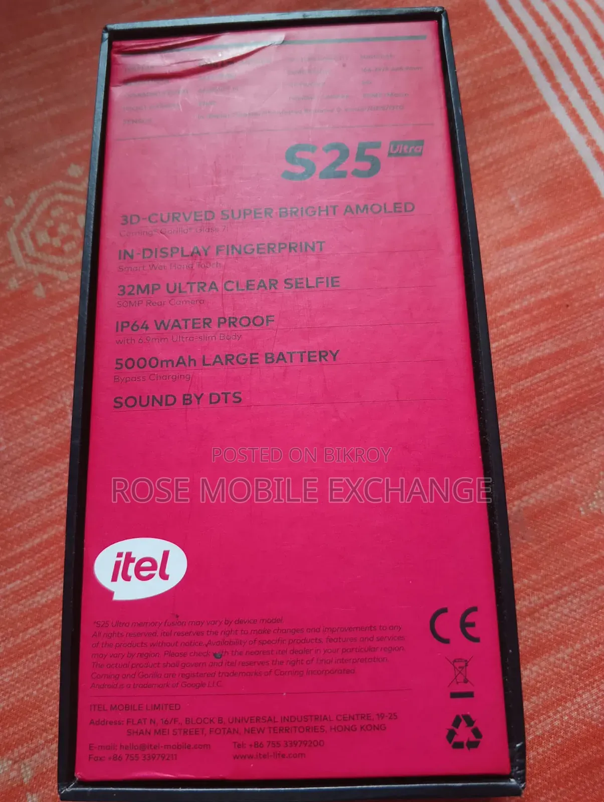 Itel S25 Ultra 256 GB