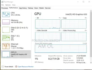 Desktop Computer 16GB Intel Core I5 HDD+SSD 1TB