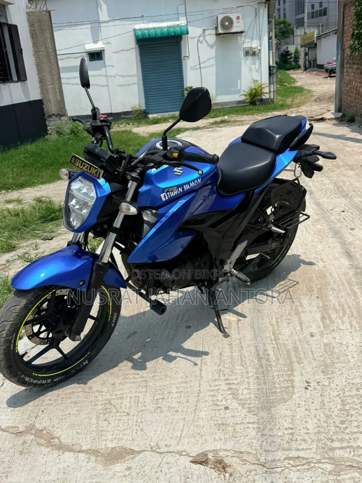 New Suzuki Gixxer Fi ABS 2023 Blue