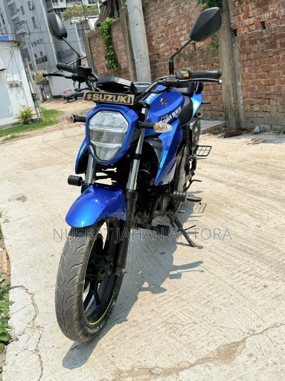 New Suzuki Gixxer Fi ABS 2023 Blue