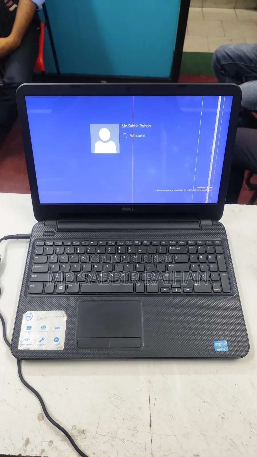 Laptop Dell Inspiron 15 3521 4GB Intel Core I3 HDD+SSD 512GB