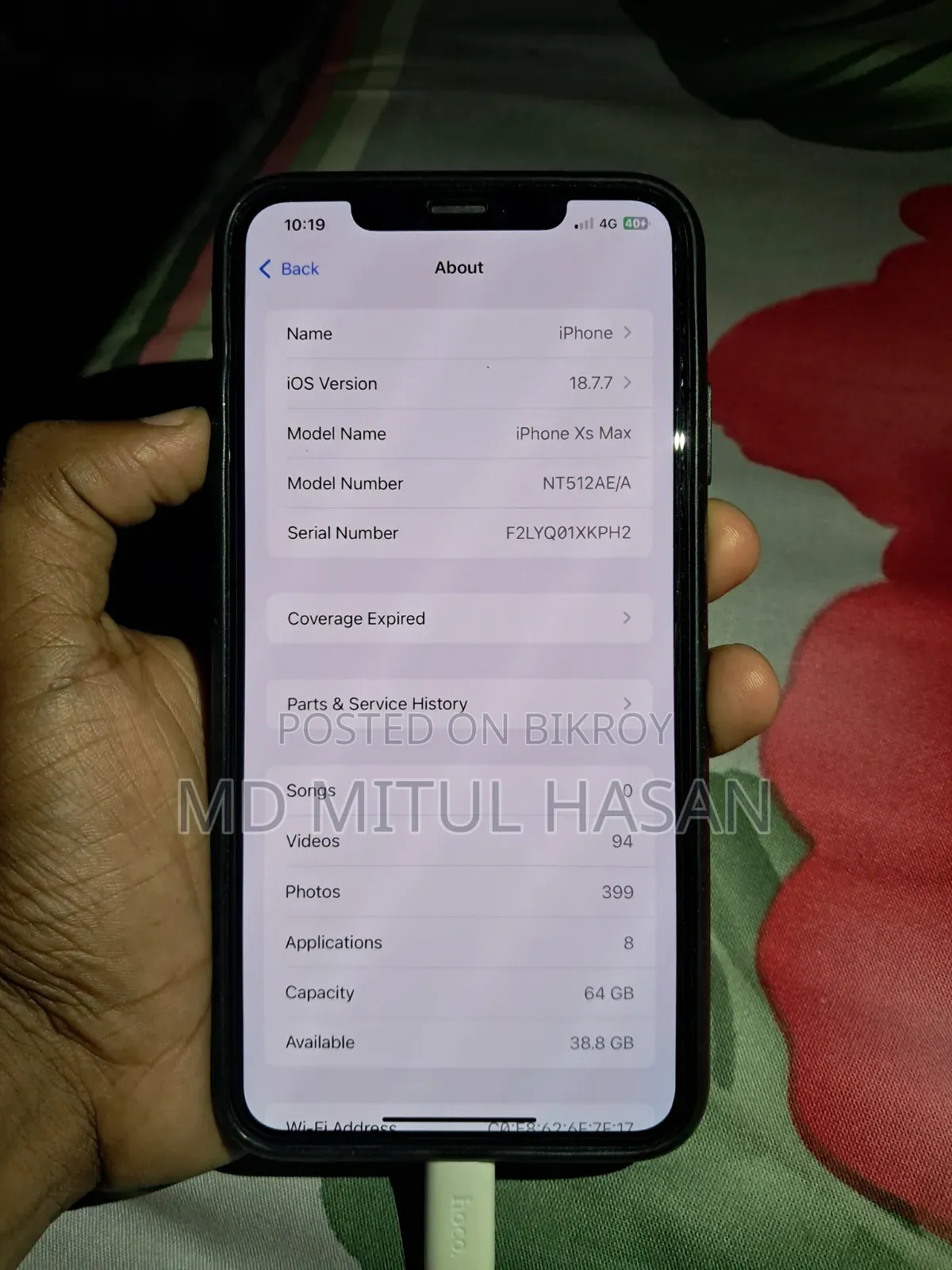 Apple iPhone XS 64 GB White