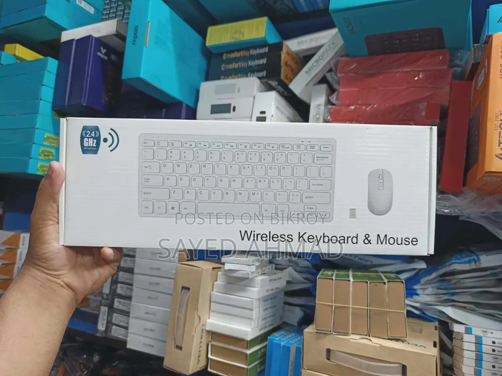 Wireless Mouse and Keyboard Combo