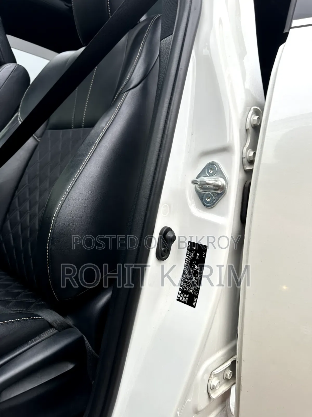 Toyota Harrier 2.0 2017 Pearl