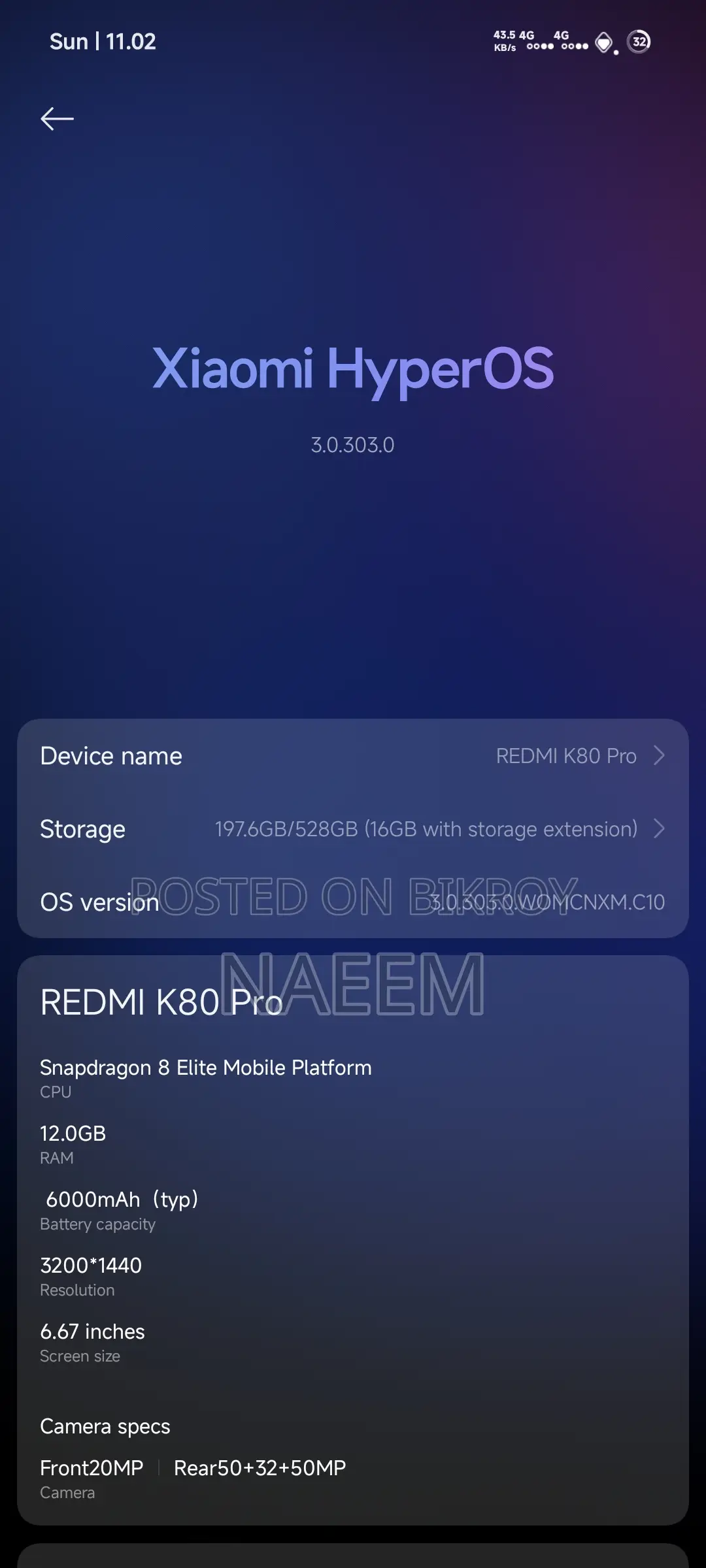 Xiaomi Poco F7 Ultra 512 GB White