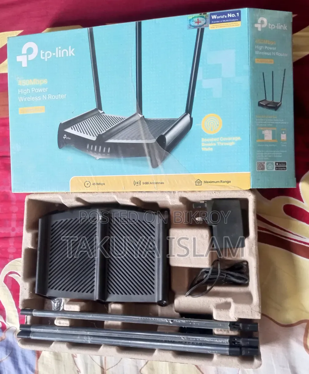 Router Model : Tp-link Wr-tl 941hp ( Most Powerful Router)