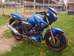 TVS Apache RTR 160 2V 2019 Blue