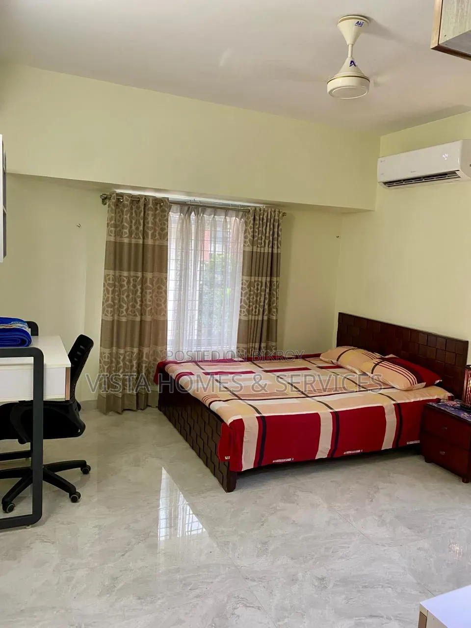 Furnished 3-Bedroom Apartment in Southeast Palace, Gulshan for rent