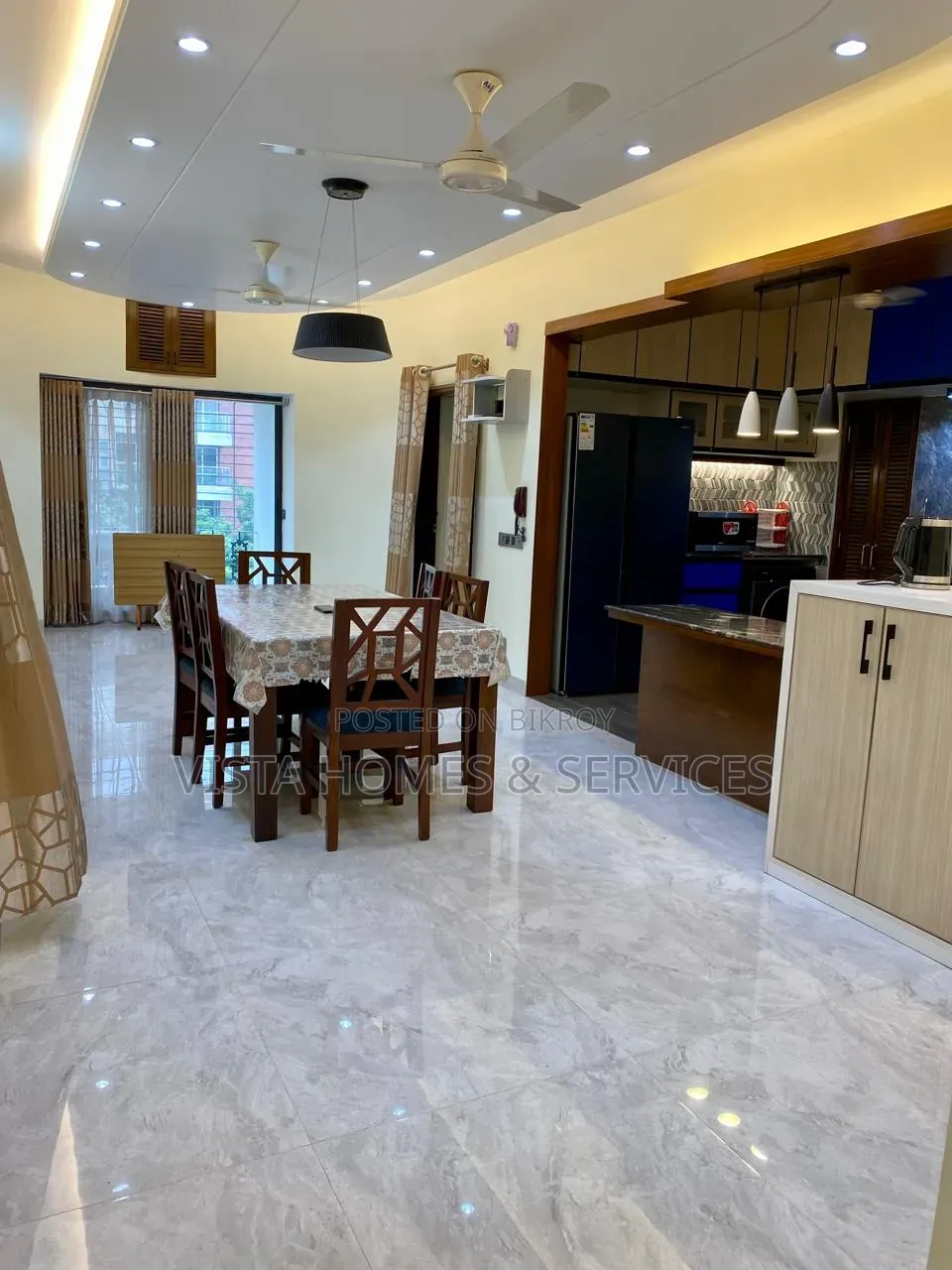 Furnished 3-Bedroom Apartment in Southeast Palace, Gulshan for rent