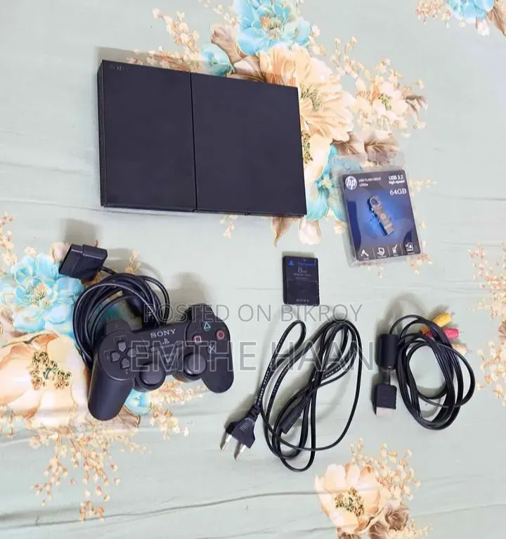 Sony Ps2 Slim 64 GB Games