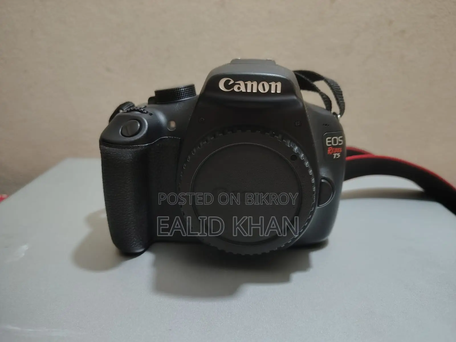 Canon Eos Rebel T5 DSLR Camera (With 2 Lenses Full Accessories)