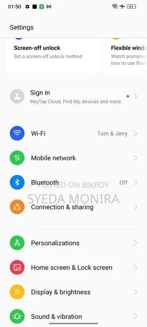 Oppo A16 ৬৪ জিবি হোয়াইট