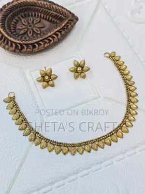 Brass Necklace Set