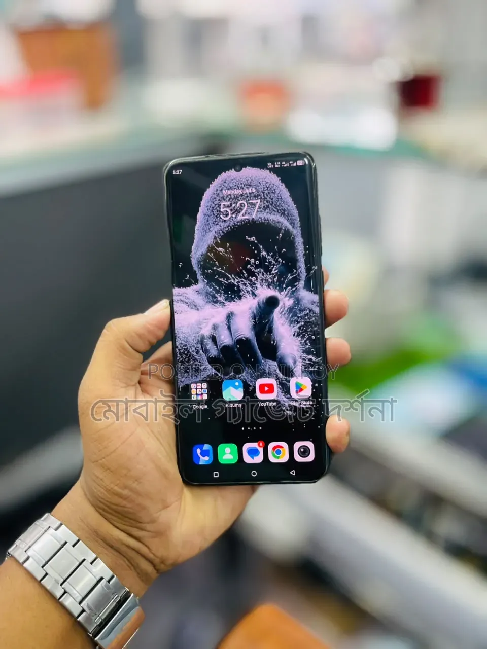 নতুন Infinix Hot 70 ১২৮ জিবি ব্ল্যাক