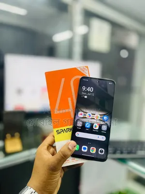 নতুন টেকনো স্পার্ক ৪০ ১২৮ জিবি ব্ল্যাক