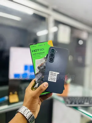 New Infinix Hot 60i 256 GB Black