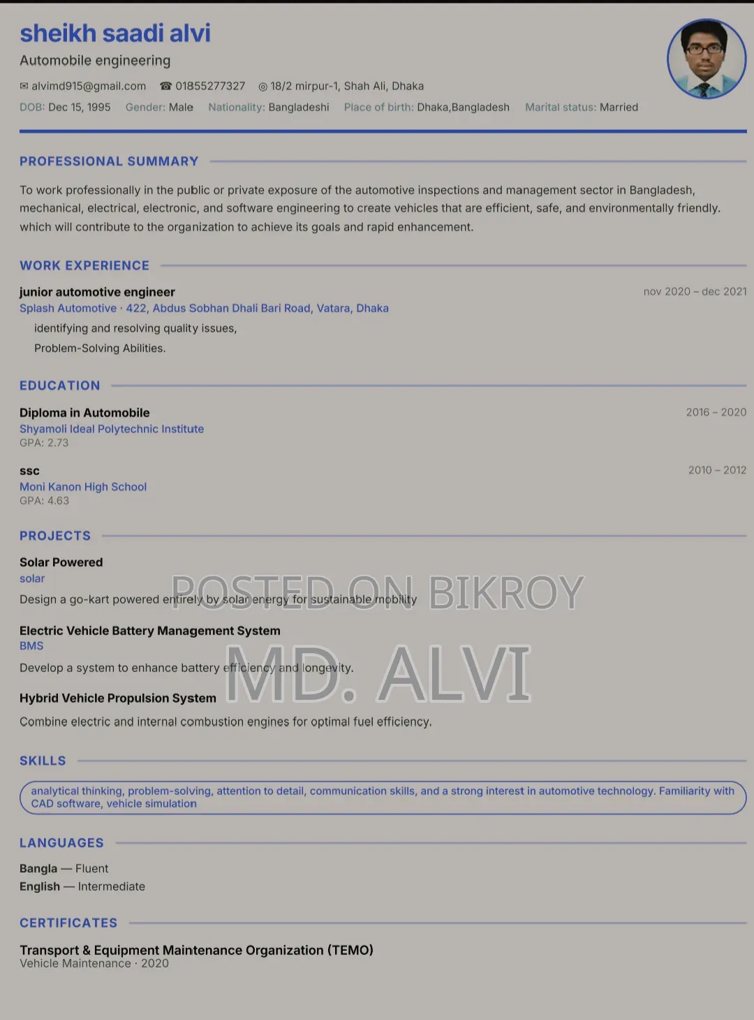 Sales Executive