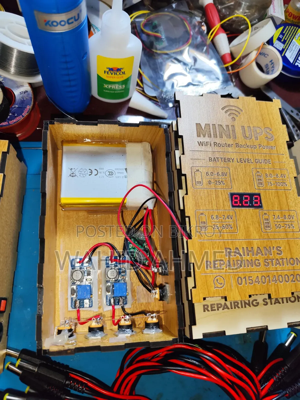 Mini UPS By Raihan's Repairing Station Fully Customized