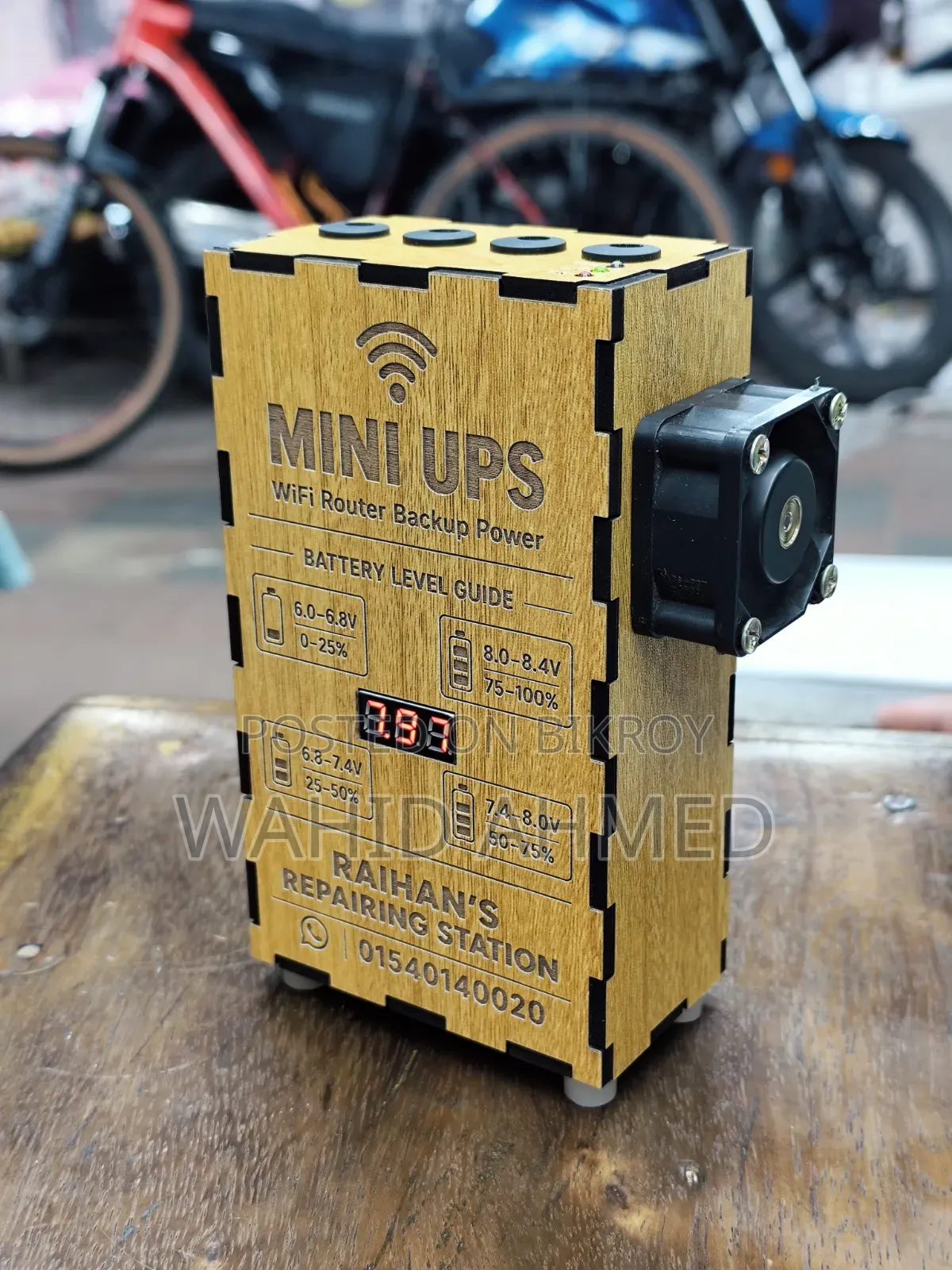 Mini UPS By Raihan's Repairing Station Fully Customized
